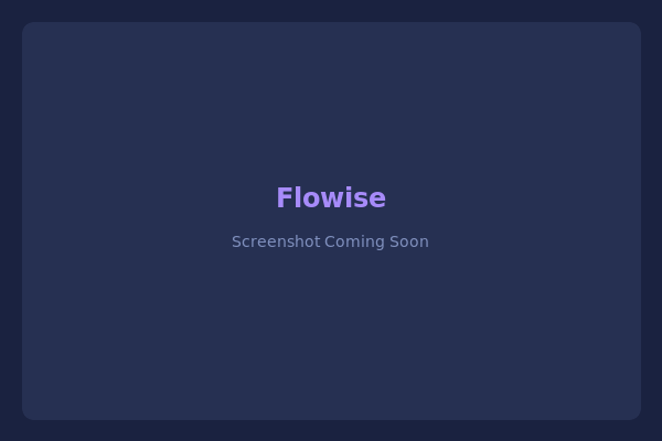 Flowise — AI Workflow Builder