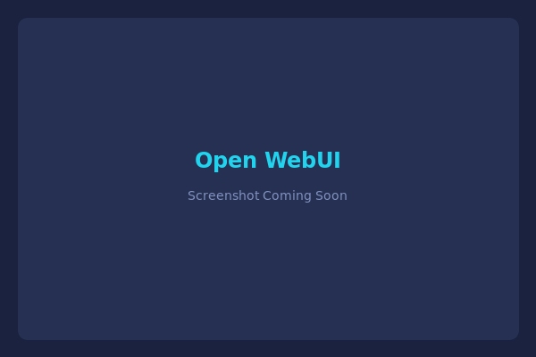 Open WebUI — Private AI Chat
